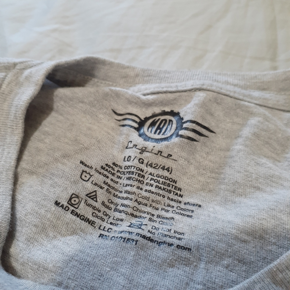 Grey NC tee - Picture 3 of 3